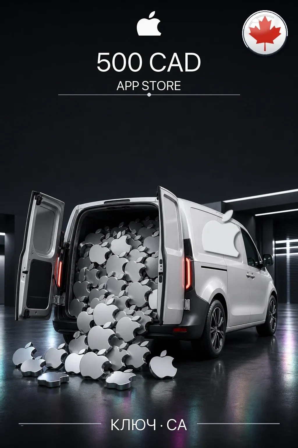 CAD 500 Apple Gift Card