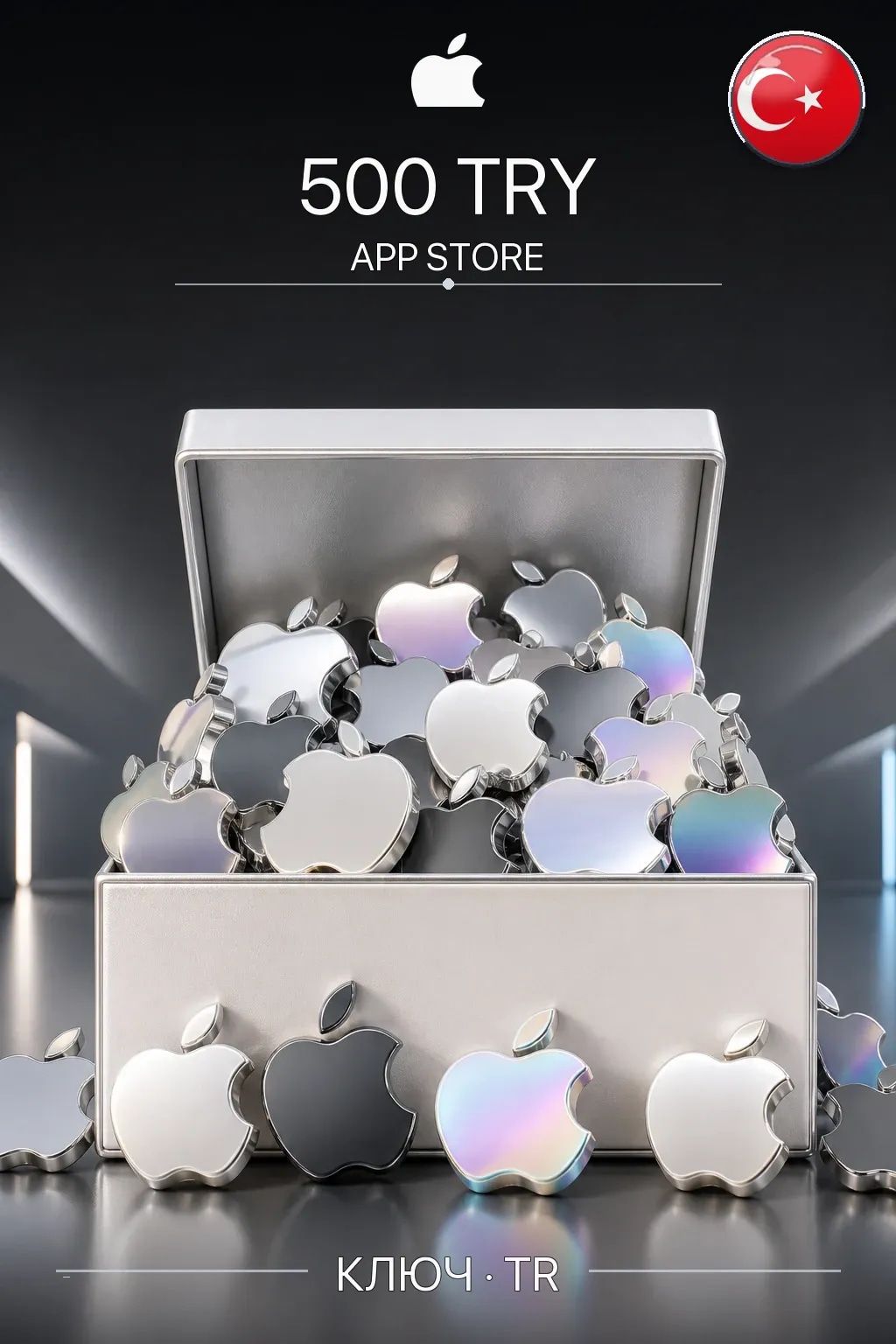 500 лир - Карта App Store & iTunes (Турция) — TR