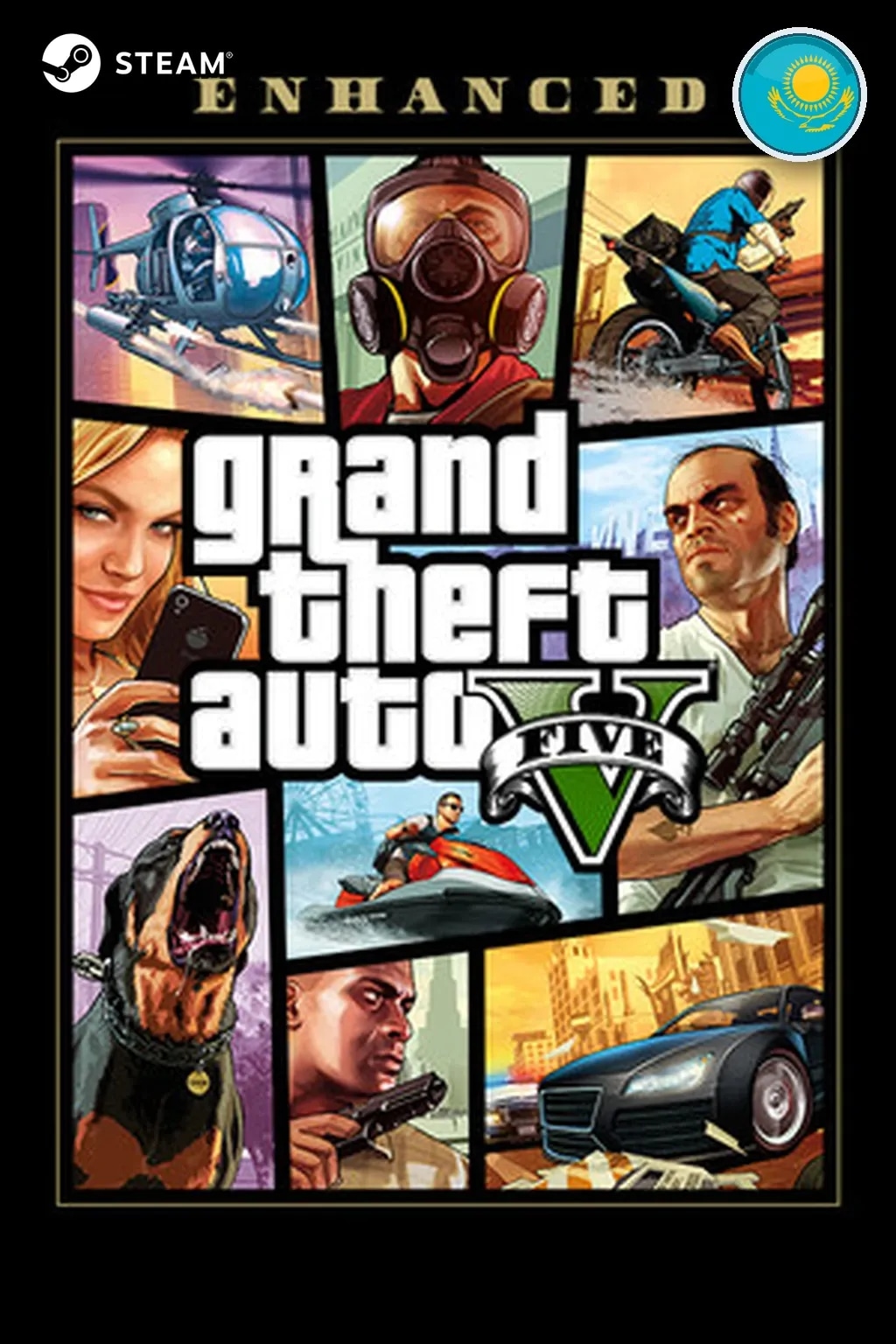 Grand Theft Auto V Enhanced — Казахстан