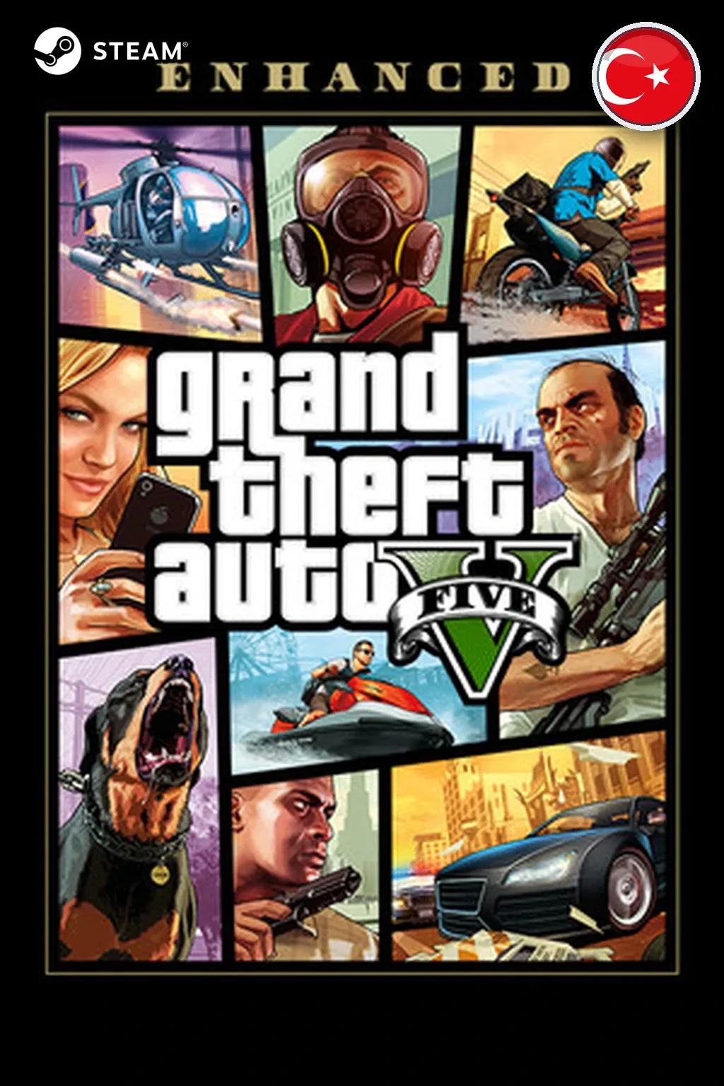 Grand Theft Auto V Enhanced & Great White Shark Card — Турция
