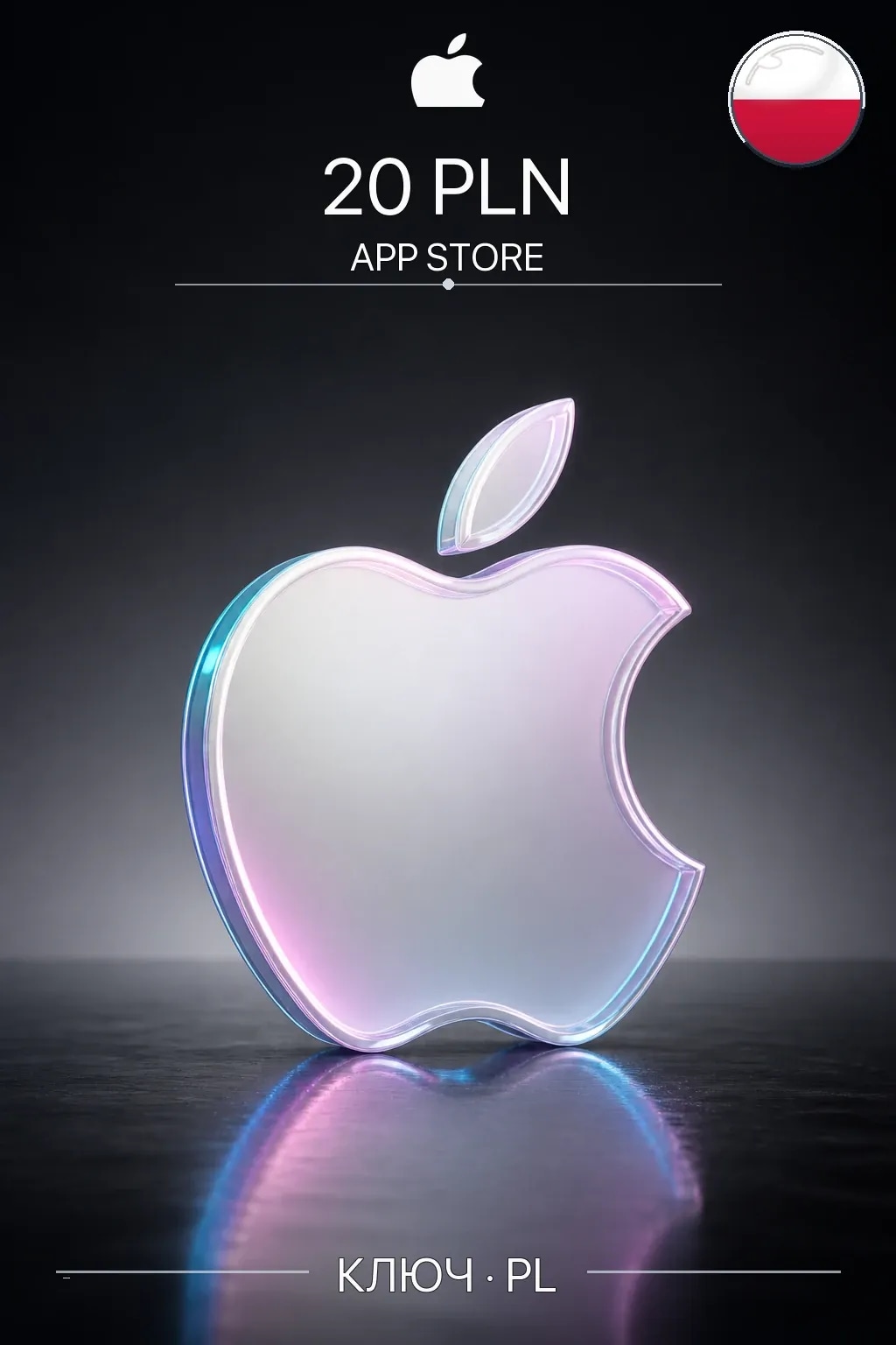 PLN 20 Apple gift card