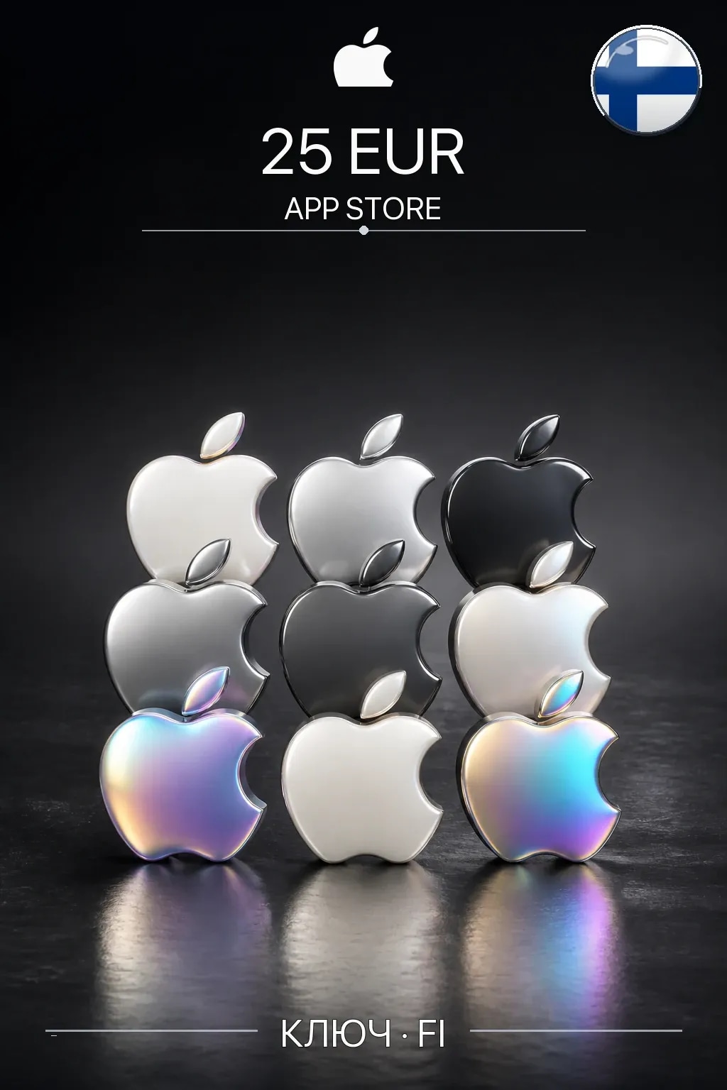 EUR 25 Apple gift card — FI