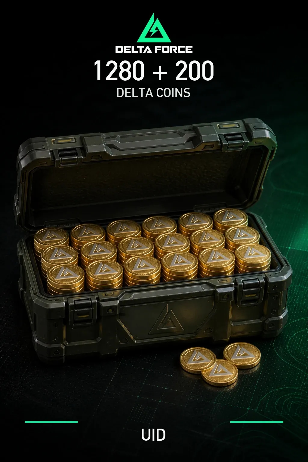1280+200 Монет — Delta Force