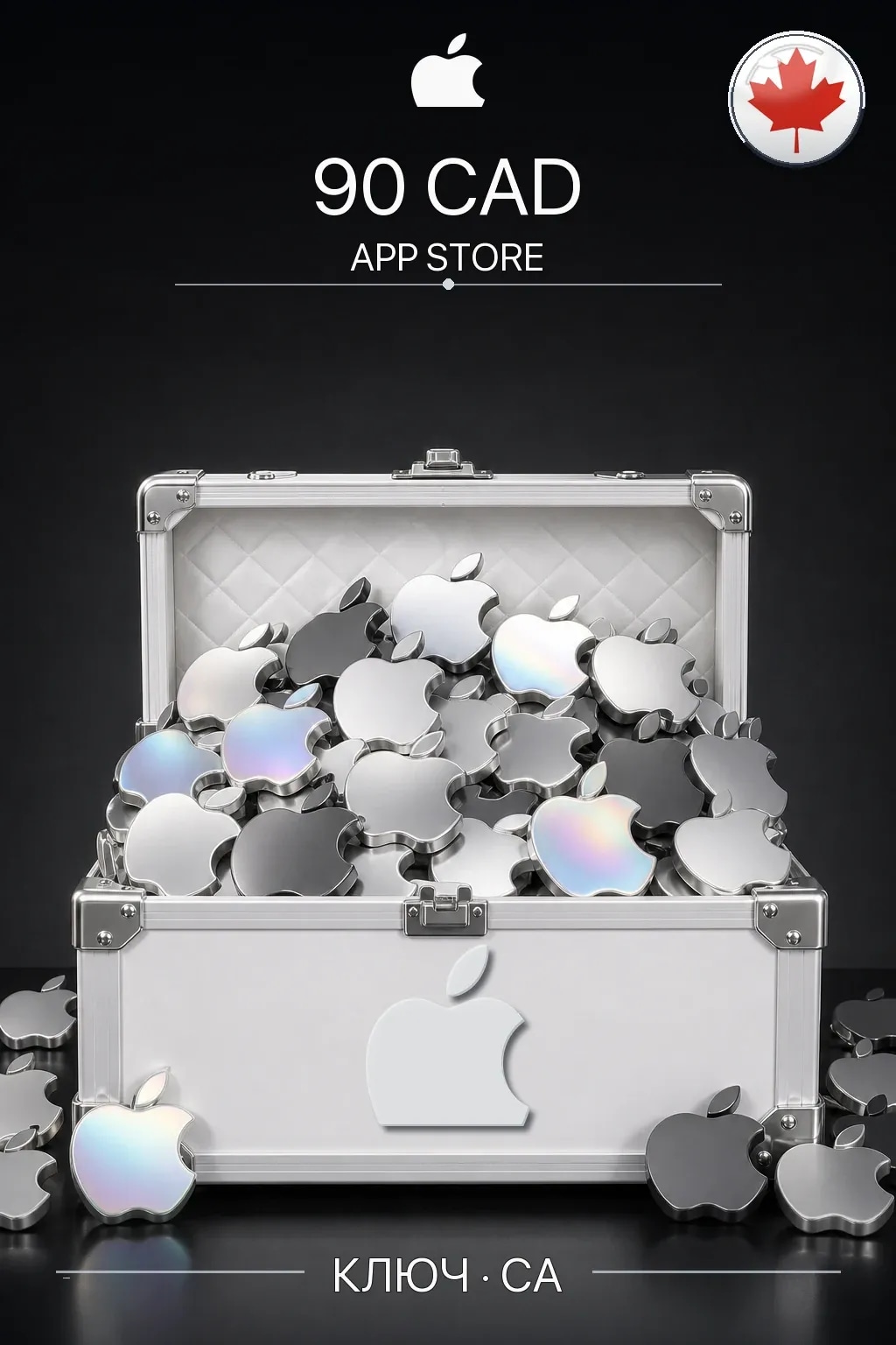 CAD 90 Apple Gift Card